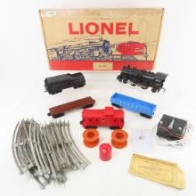 Lionel No. 11001 steam freight set with box