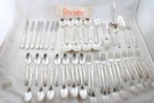 51 Pc Wm Rogers Original Extra Plate Flatware