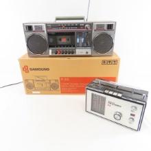 Samsung P-20 Portable Radio/Cassette with box