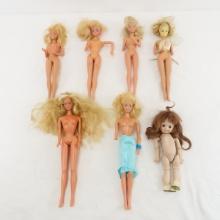 Barbies and similar dolls