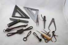 Stanley & Sands Triangular Rulers & Other Tools