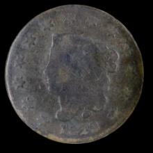 1823 U.S. coronet large cent