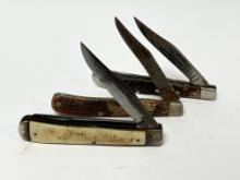 LOT OF 3 U.S.A KNIVES, 2 KA-BAR & 1 CASE XX