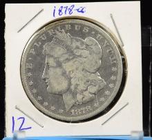 1878-CC Morgan Dollar XF40