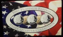 2001 Platinum Edition State Quarter Collection