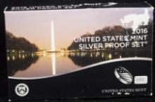 2016 US Mint Silver Proof Set