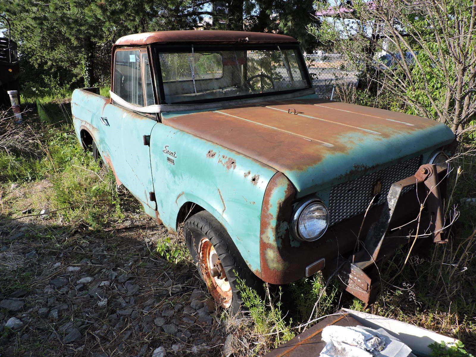 1961 International Scout Pickup / Removable Top / Former BP Vehicle