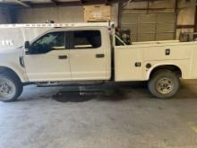 2019 Ford F250 4X4 Crew Cab Open Utility Body / Located: San Angelo, TX