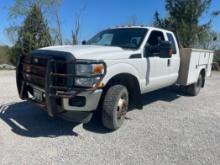 2012 Ford F350 4X4 Open Utility Body / Located: Beallsville, OH