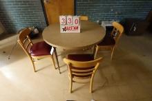 Dinning Table W/4 Chairs