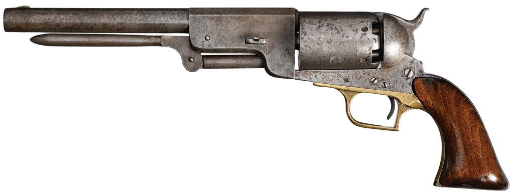 B Company No. 102 Colt Walker Percussion Revolver