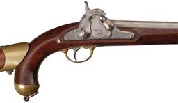 Springfield Model 1855 Percussion Pistol-Carbine with Stock