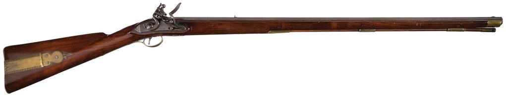 Silas Allen Jr. New England Flintlock Rifle