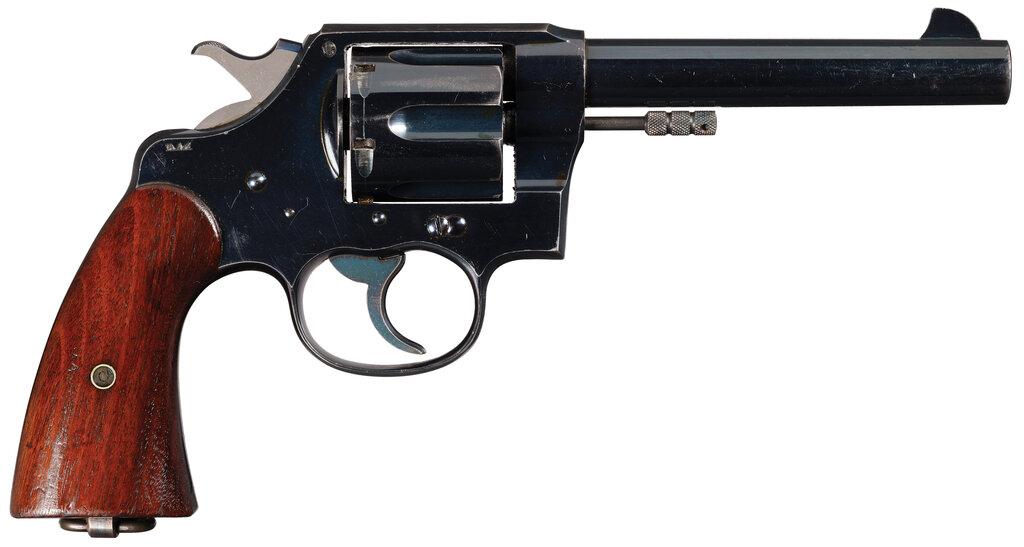 U.S. Colt Army Model 1909 Revolver with Accessories