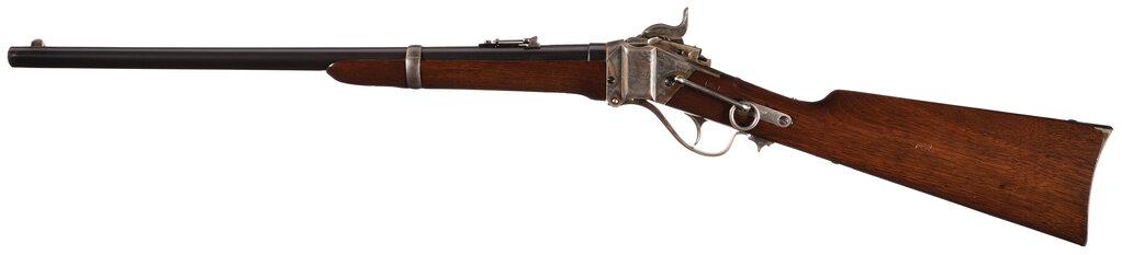 Indian Wars Era U.S. Sharps New Model 1863 Cartridge Carbine