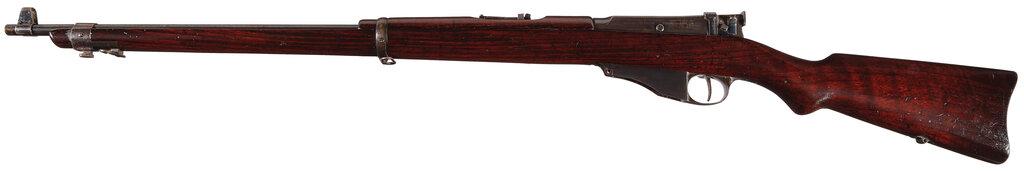 U.S. Navy Winchester-Lee 1895 Rifle with Letter and Bayonets