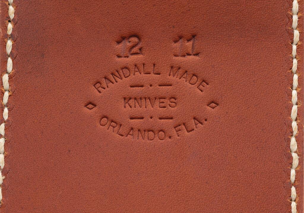 Randall Model 12 Smithsonian Bowie Knife with Sheath