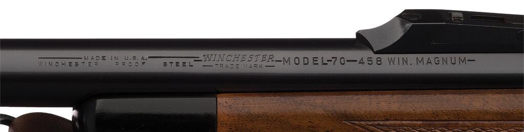 Pre-64 Winchester Model 70 Super Grade African Rifle
