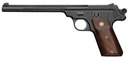 Engraved Smith & Wesson Straight Line Target Pistol