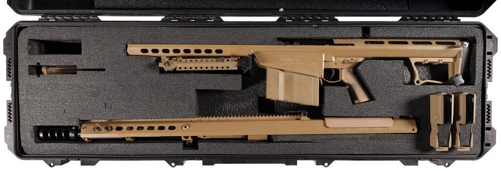 Barrett Firearms M107A1 Rifle with Case and Extra Magazines