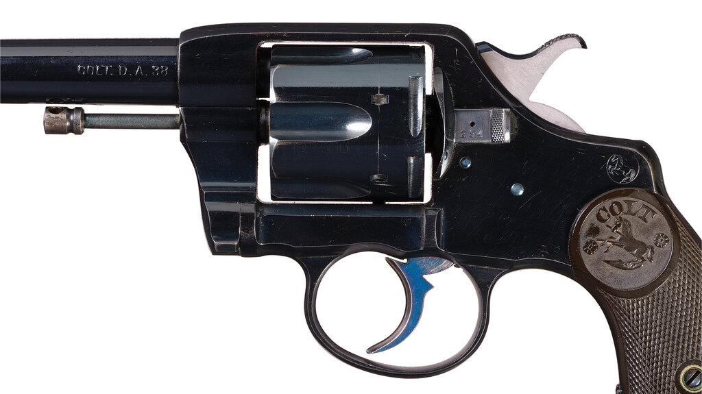 Colt New Army/New Navy DA Revolver with Inscription