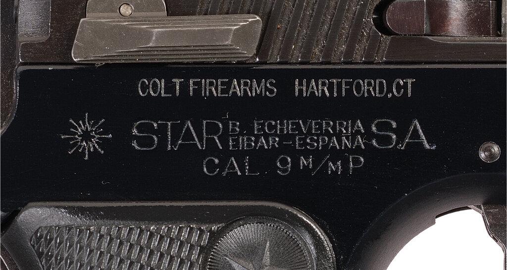 U.S. Trials STAR/Colt M30 PK Pistol with Factory Letter and Box