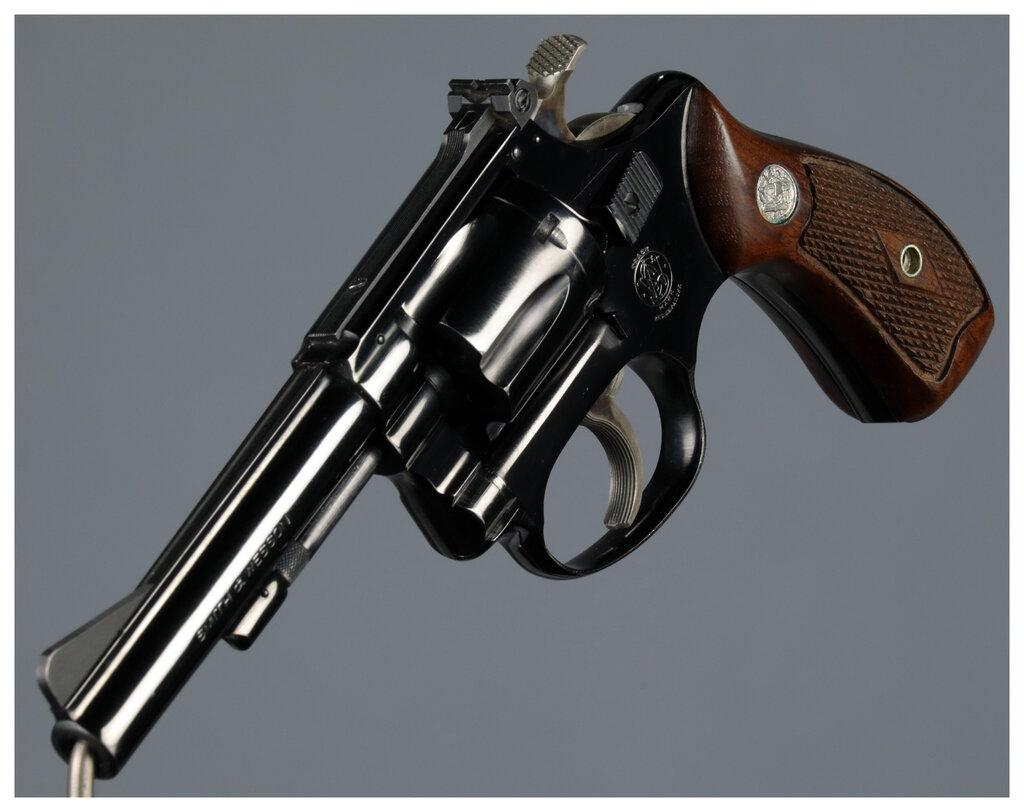 Smith & Wesson Model 34 .22/.32 Kit Gun Double Action Revolver