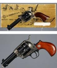 Two Italian Single Action Revolvers