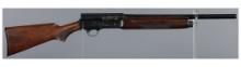 Engraved Remington Model 11 Riot Shotgun