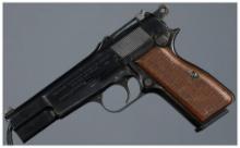 World War II German Occupation FN High-Power Pistol with Holster