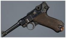World War I German DWM "1916" Dated Luger Semi-Automatic Pistol