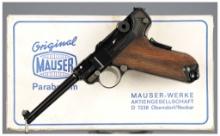 Documented Prototype Mauser Parabellum 29/70 Pistol with Box