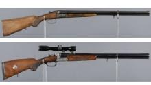 Two J.P. Sauer & Sohn Combination Guns