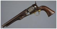 Civil War U.S. Colt Model 1860 Army Revolver with Holster