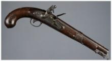 U.S. Contract Simeon North Model 1819 Flintlock Pistol