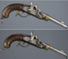 Pair of Prussian Model 1850 Percussion Pistols