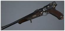 DWM Luger Blank Chamber Semi-Automatic Pistol