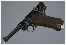 Mauser "42" Code "1940" Dated Luger Pistol with Holster