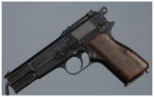 WWII German Occupation Fabrique Nationale High-Power 1935 Pistol