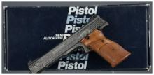 Tuscano Engraved Smith & Wesson Model 41 Semi-Automatic Pistol