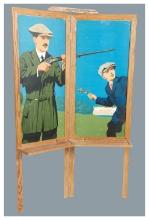 Winchester Diptych Father and Son Trapshooting Advertisement