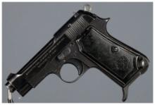Italian Beretta Model 1934 Semi-Automatic Pistol
