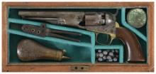 Cased Colt Model 1862 Police Percussion Revolver