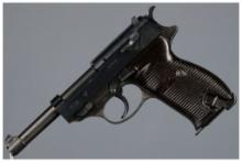 German Mauser "byf/44" Code P38 Semi-Automatic Pistol