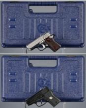 Two Scott McDougall Upgraded Colt Pocketlite Pistols