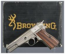 Belgian Browning High Power Semi-Automatic Pistol with Box