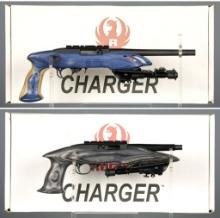 Two Ruger 22 Charger Semi-Automatic Pistols with Boxes