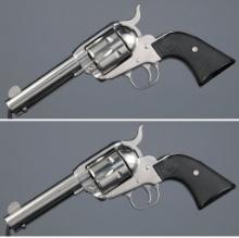 Two Ruger New Vaquero Single Action Revolvers