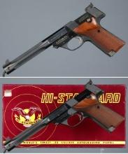 Two High Standard Supermatic Citation Semi-Automatic Pistols