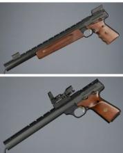 Two Browning Buck Mark Semi-Automatic Pistols